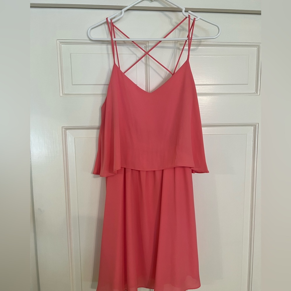 Pink dress